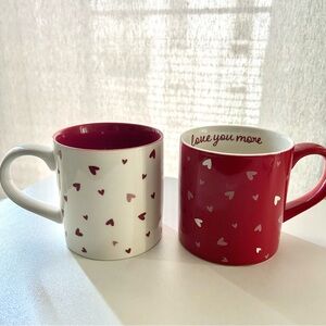 Valentine’s Mug Set Target Threshold Love You & Love You More